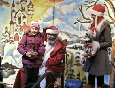Mikołajki na Placu Wejhera 2014 / fot. Leszek Spigarski