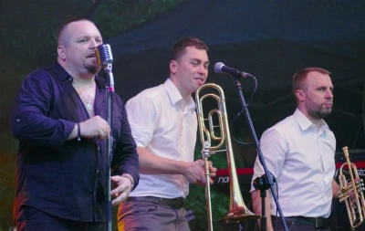 Kabaret Dno i zespół Mitra na Letnim Festynie w Wejherowie