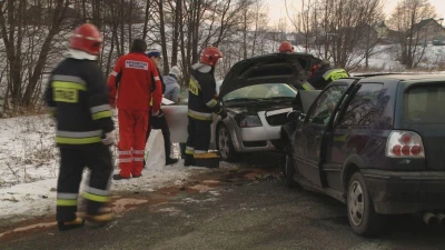 Wypadek w Gowinie - kierowca VW próbował uciec