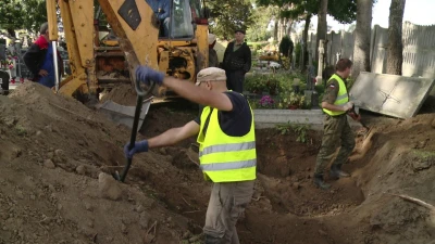 Ekshumacja poległych w II wojnie światowej