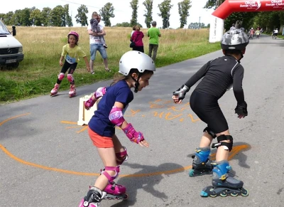 Puchar Kaszub w rolkarstwie szybkim - Kłanino 2017 (fot. Leszek Spigarski)