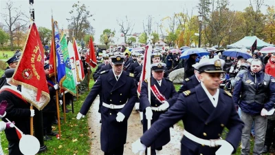 Finał Parady Niepodległości 2017 w Wejherowie - fot. Leszek Spigarski