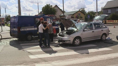 Reda: Wypadek z udziałem skutera