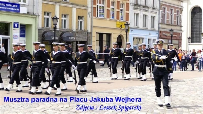 Musztra paradna na Placu Jakuba Wejhera 2017. Fot. Leszek Spigarski.