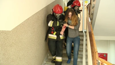 Ewakuacja Urzędu Gminy Wejherowo - ćwiczenia