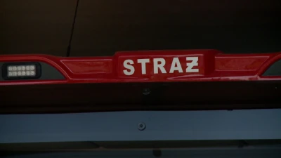 Nowy wóz strażacki z Zbychowie