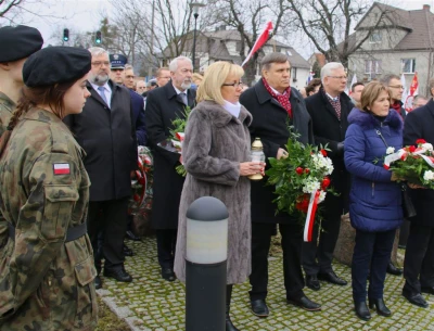 Żołnierzom Wyklętym - uroczystość przy Bramie Piaśnickiej