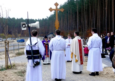 Wszystkich Świętych - uroczystości na wejherowskim cmentarzu