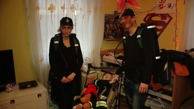 Strażacy odwiedzili Przemka - 24.12.2016