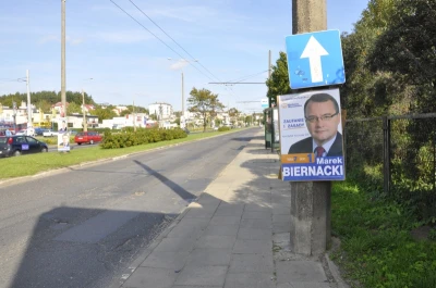 Plakaty wyborcze zasypały trójmiasto