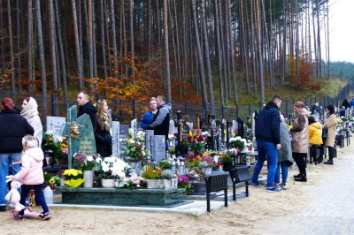 Wszystkich Świętych - uroczystości na wejherowskim cmentarzu