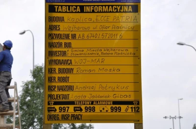 Wejherowo: Budowa Bramy Piaśnickiej