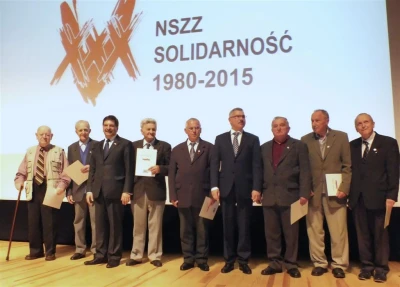 Wejherowo: 35. rocznica powstania NSZZ Solidarność (fot. Leszek Spigarski)