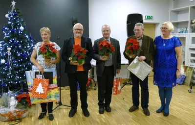 Dyrektor biblioteki w Bolszewie przechodzi na emeryturę (fot. Leszek Spigarski)