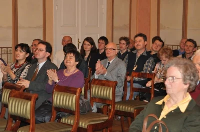 Finisaż wystawy pt. Najstarsze zabytki kultury muzycznej Pomorza, konferencja pt. Piśmiennictwo i muzyka czasów dawnych  foto Anna Tarnowska