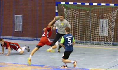 Tytani vs AZS UMK Toruń 29:24, 4.11.2017, fot. Leszek Spigarski