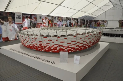 Stadiony na Euro w wersji mini