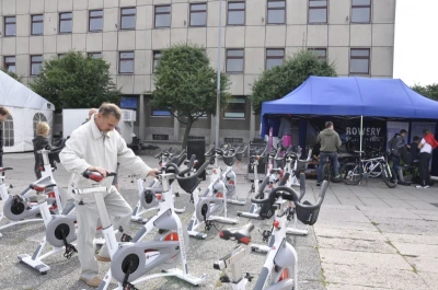 Rowerowo przy Gdyńskim Akwarium