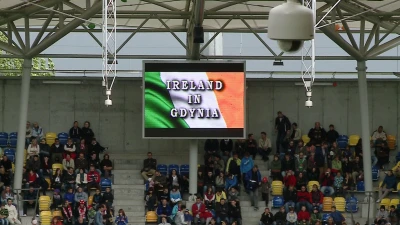 Trening Irlandczyków w Gdyni