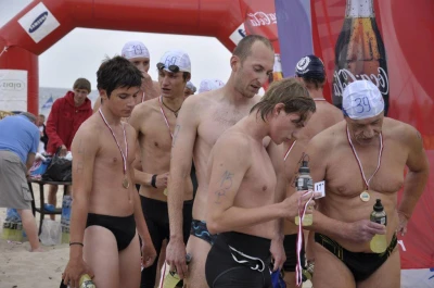 Sopot: Pływali dookoła mola