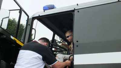 Sobota w gdyńskim porcie wojennym