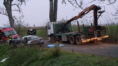 Zginął pod kołami ciężarówki