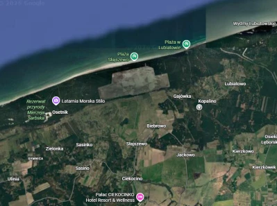 Google Maps pokazuje skalę prac pod elektrownię jądrową