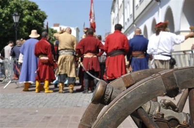 Rekonstrukcja Historyczna 2016. Pierwsza bitwa ze szwedami za nami. fot. Leszek Spigarski