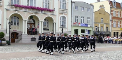 Musztra paradna na Placu Jakuba Wejhera 2017. Fot. Leszek Spigarski.