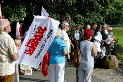 Obchody 73 rocznicy Powstania Warszawskiego w Wejherowie – fot. Leszek Spigarski
