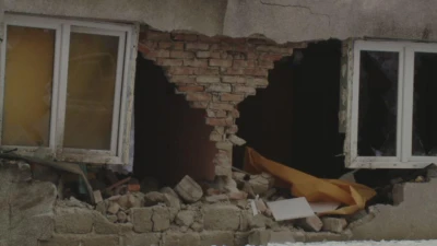 Gmina Szemud: W Łebnie samochód uderzył w dom!