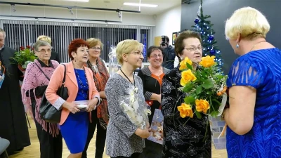 Dyrektor biblioteki w Bolszewie przechodzi na emeryturę (fot. Leszek Spigarski)