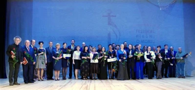 Finał XXIII Festiwalu Pieśni o Morzu fot.  Leszek Spigarski