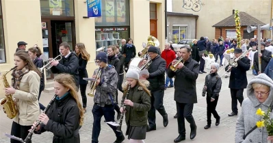 Niedziela Palmowa w Wejherowie fot. Leszek Spigarski