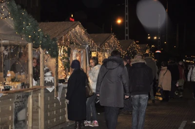 Świąteczne budki w Gdyni