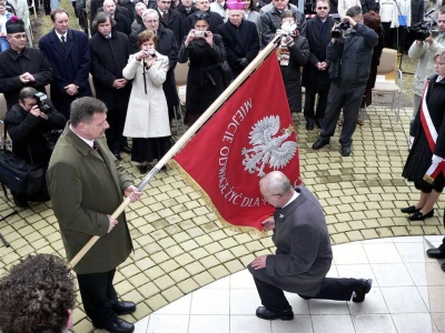 Rocznica nadania imienia Jana Pawła II Samorządowemu Gimnazjum w Bolszewie