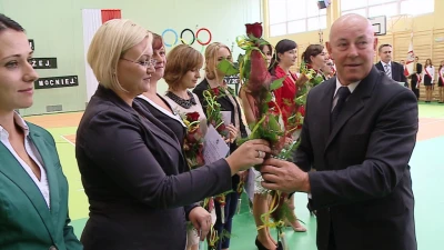 Otwarcie Hali Sportowej w ZS nr 2 w Rumi