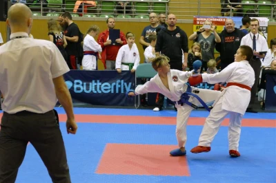 Międzynarodowe zawody karate w Bolszewie - fot. Leszek Spigarski