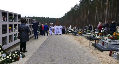 Wszystkich Świętych - uroczystości na wejherowskim cmentarzu