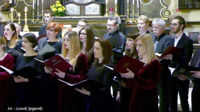 Koncert muzyki pasyjnej w Kolegiacie (31.03.2017) – fot. Leszek Spigarski