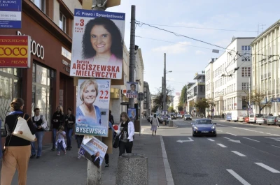 Plakaty wyborcze zasypały trójmiasto