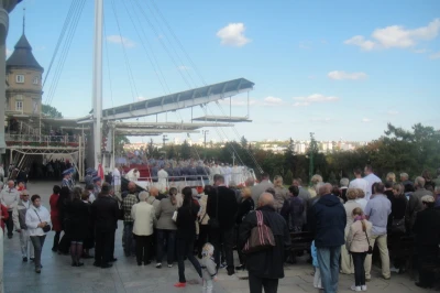 Delegacja z Wejherowa na XI Pielgrzymce Środowiska Policyjnego