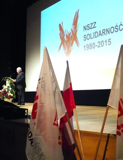 Wejherowo: 35. rocznica powstania NSZZ Solidarność (fot. Leszek Spigarski)