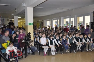 Uroczyste wręczenie wózka Marcie