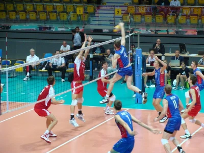 ME Juniorów w Siatkówce: Polska-Rosja