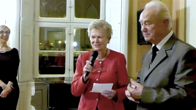 Benefis Edmunda Szymikowskiego w Muzeum PiMK-P – 65 lat z haftem kaszubskim. Fot – Leszek Spigarski