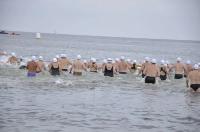 Sopot: Pływali dookoła mola