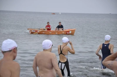 Sopot: Pływali dookoła mola