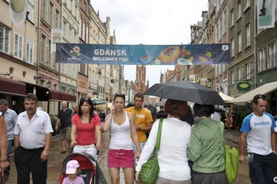 Gdańsk: Deszczowy Jarmark św. Dominika