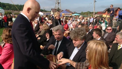Dożynki w Łęczycach